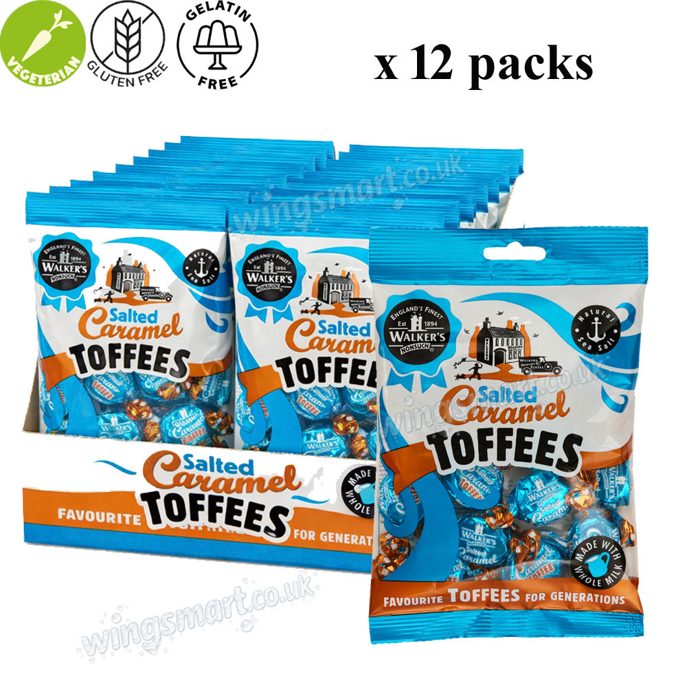 Walker’s Nonsuch British Toffee & Eclair Variety Bags 135g–150g – Mixed Flavour Sweet Collection