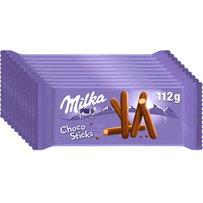 Milka Choco Stix 112g(Pack of 10 and 20)