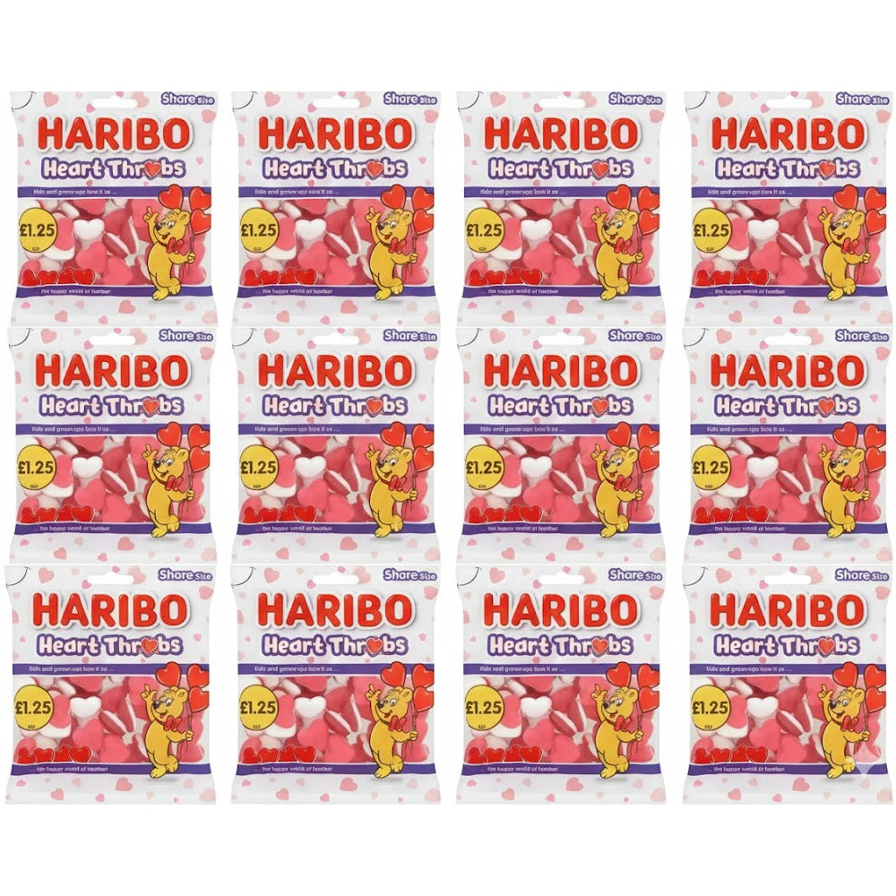 Haribo Heart Throbs Share Bags 140g PMP