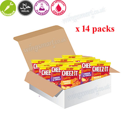 Cheez-it Baked Snacks Randomly Mixed Assorted Flavours 120g Pack