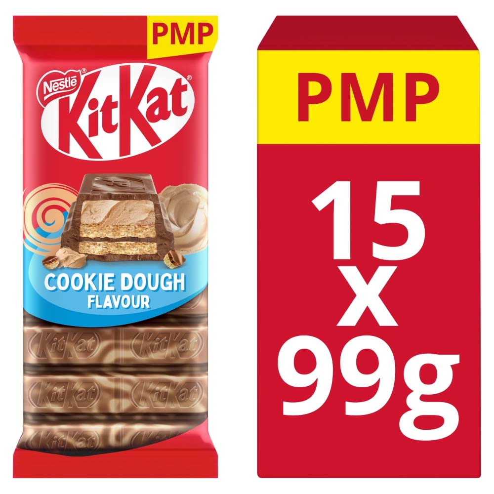 KitKat Cookie Dough Flavour Chocolate Sharing Bar 99g PMP