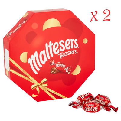 Maltesers Teasers Milk Chocolate Honeycomb Centerpiece Gift Box 335g
