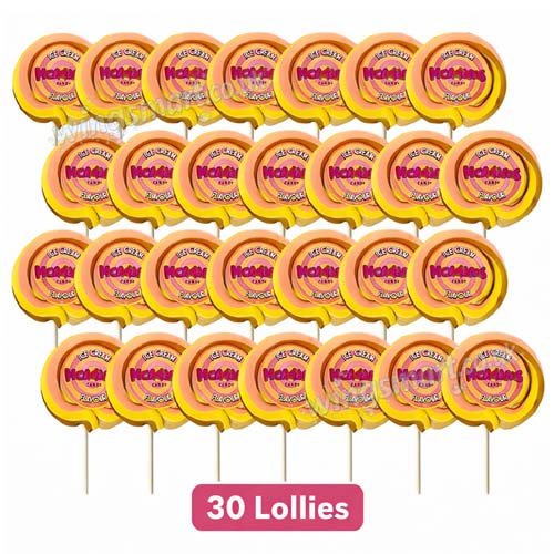 McAdams Ice Cream Wheel Lollipops 10, 20 or 30 Lollies