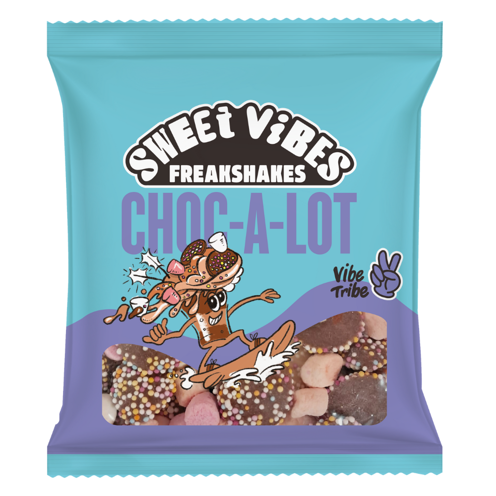 Sweet Vibes Choc-A-Lot Freakshake Bag 105g (Box of 12)