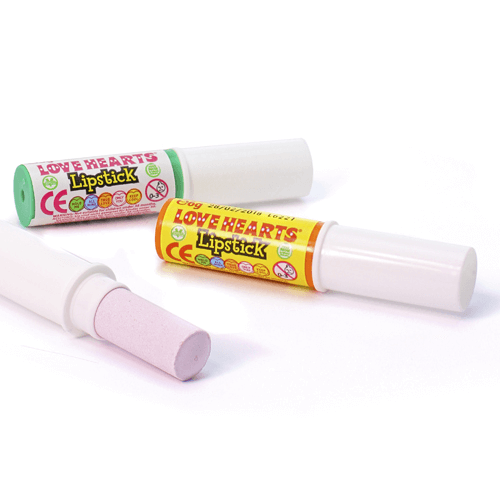 Swizzels Love Heart Candy Lipsticks - 60 Count