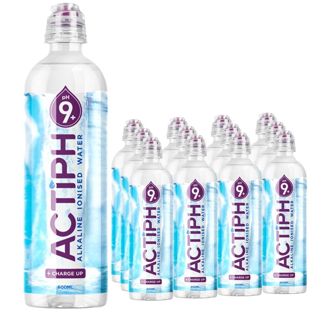 Actiph Alkaline Ionised Water 600ml (Case of 12)