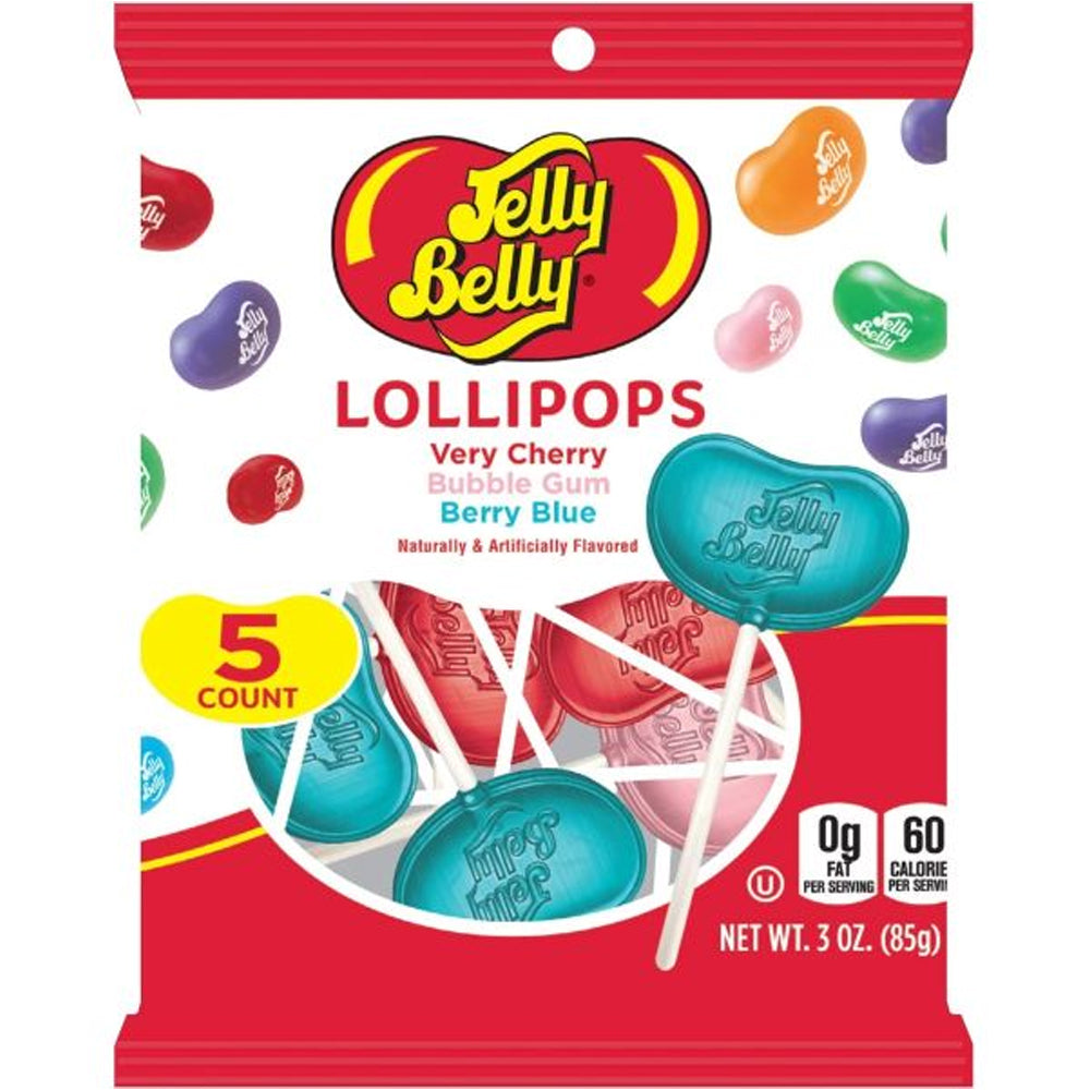 Adams & Brooks Jelly Belly Pops Peg Bag 85g (3oz) (Pack of 12)