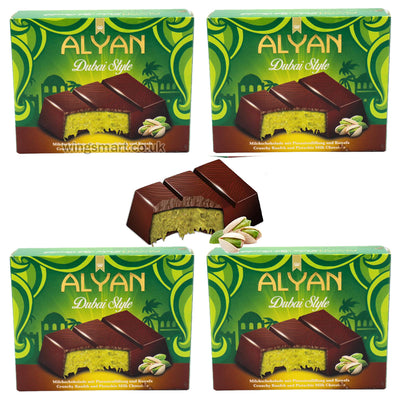 Alyan Dubai Style Chocolate Bar 100g