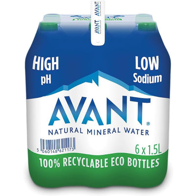 Avant Natural Mineral Water 1.5Ltr (Pack of 6)