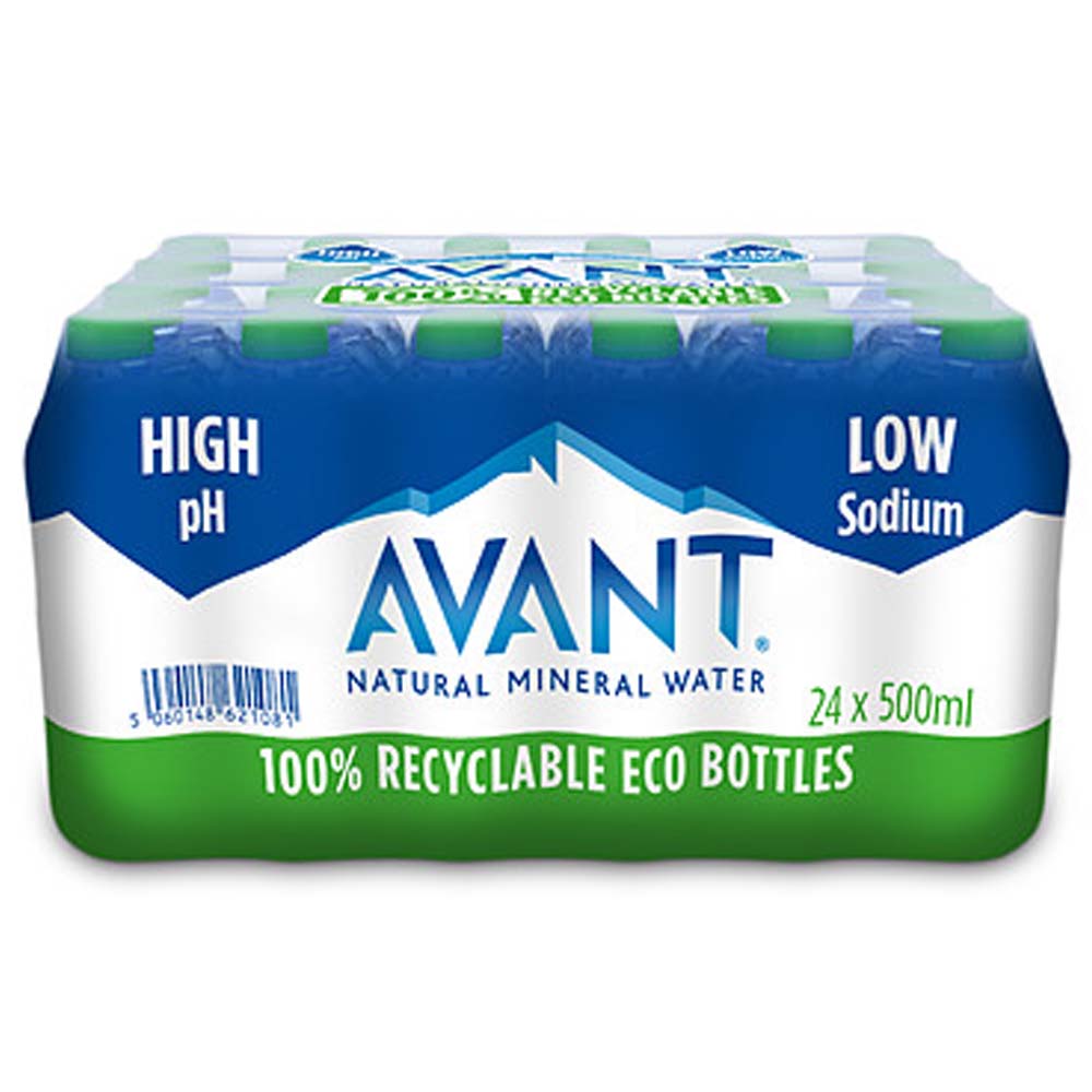 Avant Natural Mineral Water Screwcap 500ml (Pack of 24)