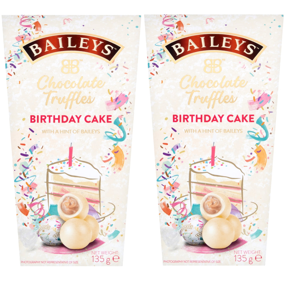 Baileys Chocolate Truffles Birthday Cake 135g (2 Packs)