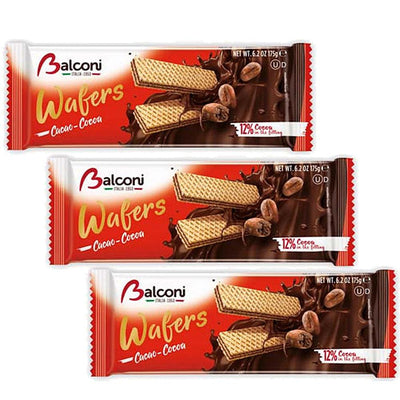 Balconi Chocolate Wafer 175g (Pack of 3)