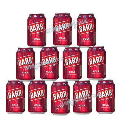 Barr Cola 330ml PMP (Box of 12 & 24 Cans)