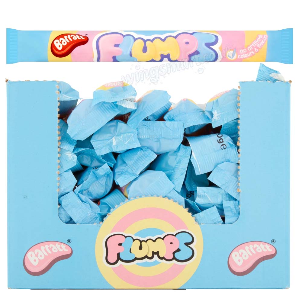 Barratt Flumps Vanilla Marshmallow Twists 20g (50 Pack)