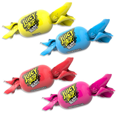 Bazooka Juicy Drop Blasts 1kg – Sour Filled Chewy Candy Mix