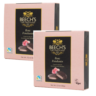 Beech's Rose Fondants 90g (2 Box) – Chocolate Covered Rose Creams