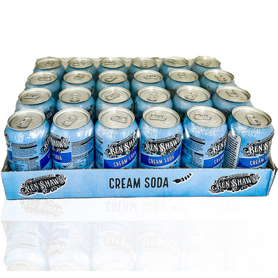 Ben Shaws Cream Soda 330ml (12 & 24 Cans)