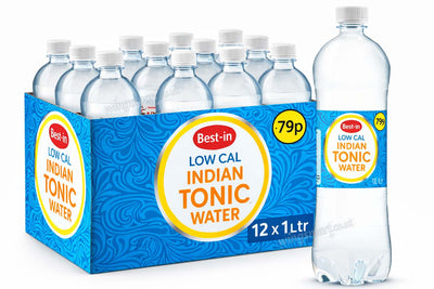 Bestin Low Calorie Tonic Water PM 79p 1L – 12 Bottles