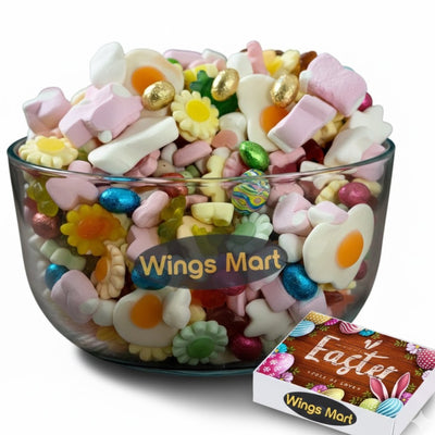 Bulk Pick N Mix Sweets with Gift Box – Chocolate, Mallows & Mini Eggs