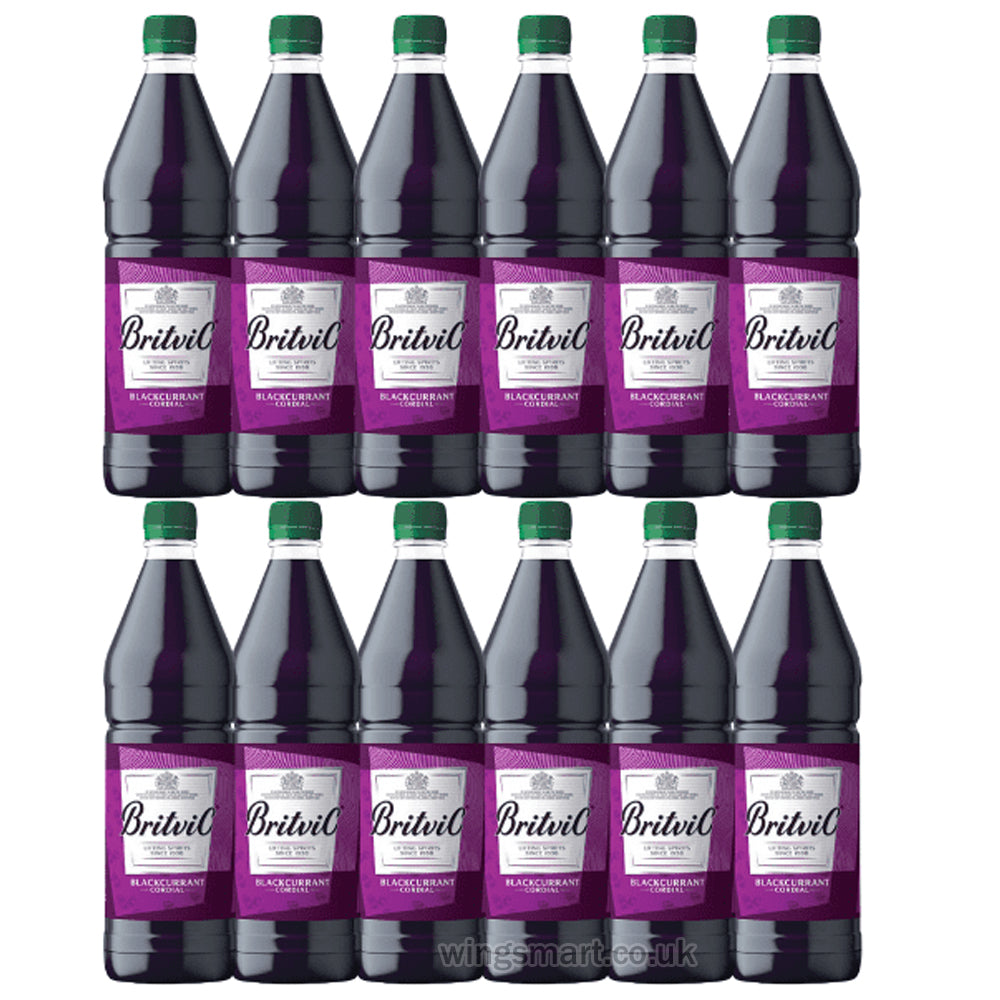 Britvic Blackcurrant Cordial 1L (Case of 12)