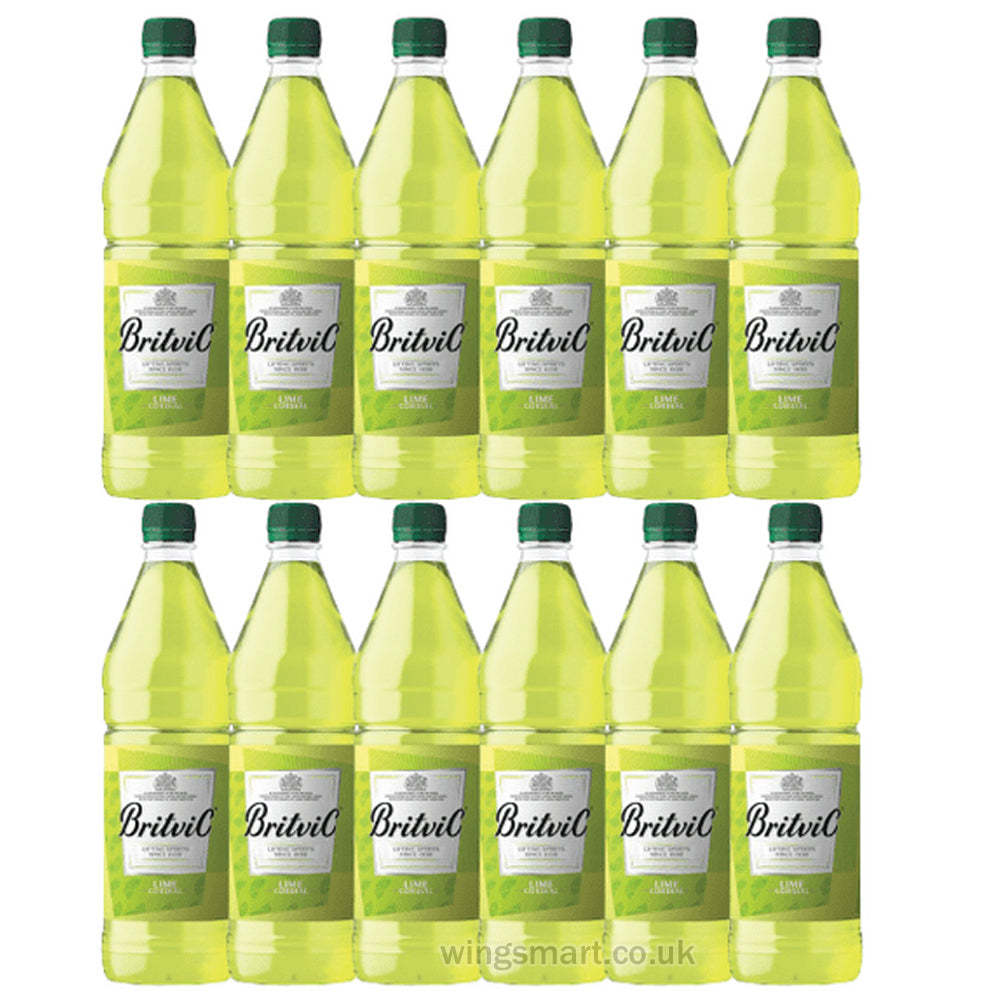 Britvic Lime Cordial 1L (Case of 12)