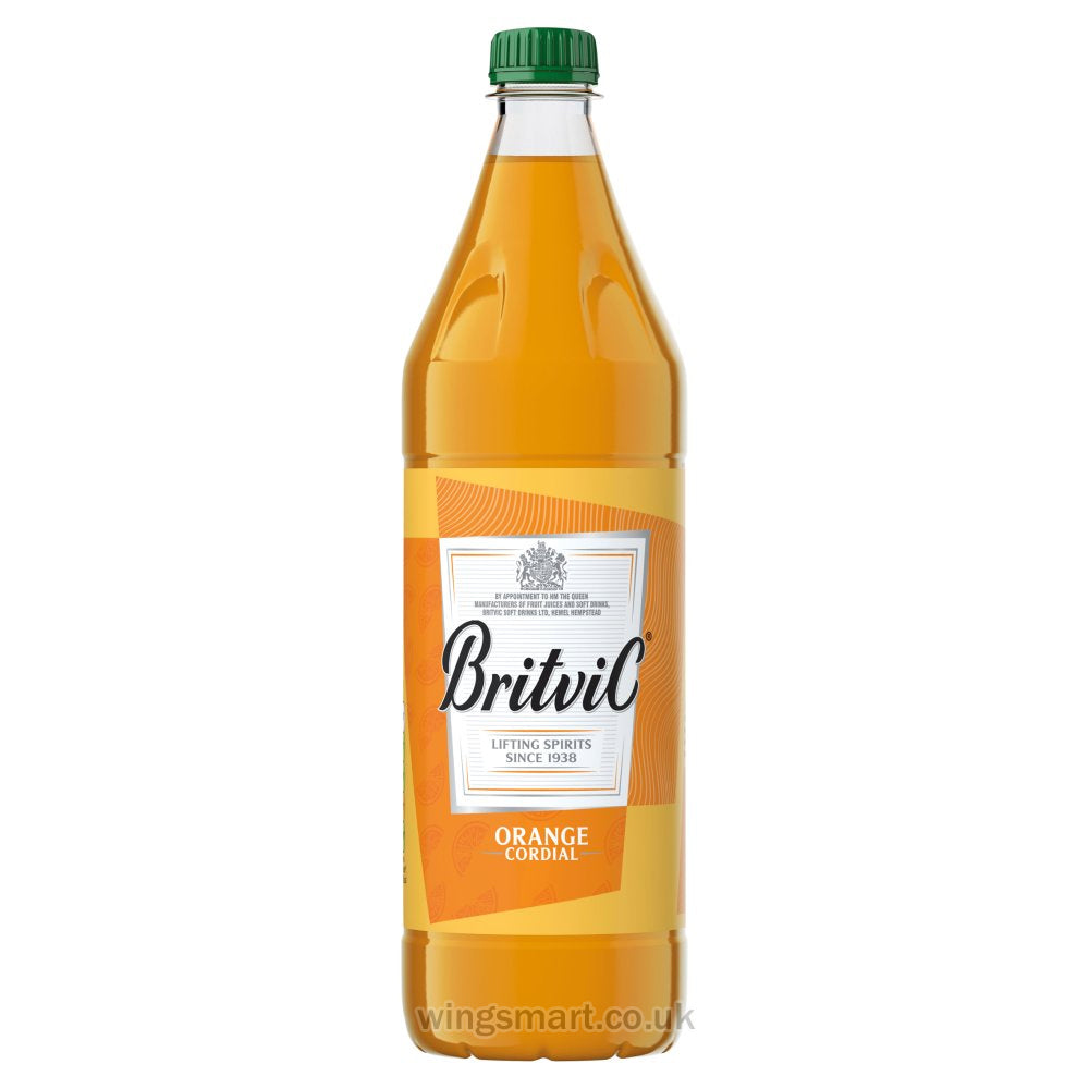 Britvic Orange Cordial 1L (Case of 12)