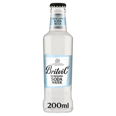 Britvic Soda Water Bottle 200ml (Case of 24)