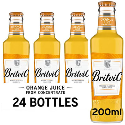 Britvic Orange Juice Bottle 200ml (Case of 24)
