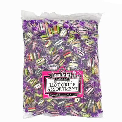 Buchanan's Liquorice Assortment Bag 3kg
