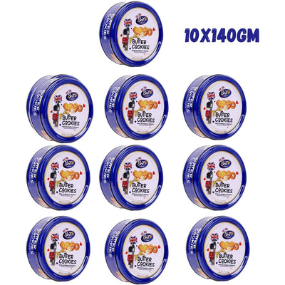 Brit Treat Butter Cookies Tin 140g