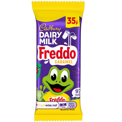 Cadbury Dairy Milk Freddo Caramel Chocolate Bar 19.5g PMP (Box of 60)