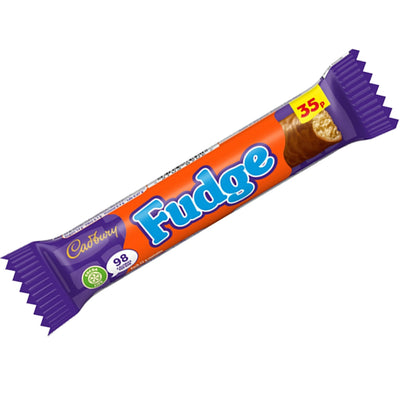 Cadbury Fudge Chocolate Bar 22g (Box of 60)