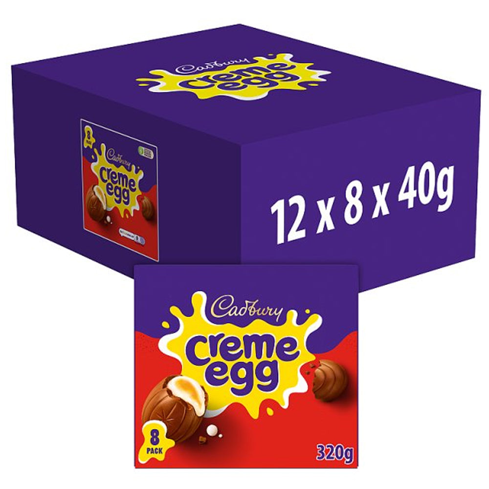 Cadbury Creme Egg Chocolate Multipack 320g (8 x 40g)