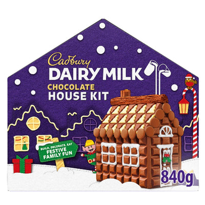 Cadbury Dairy Milk Chocolate Christmas House Kit 840.8g