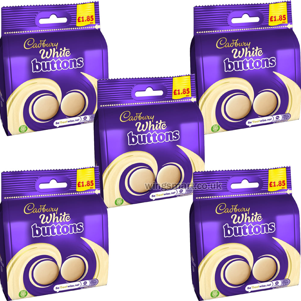 Cadbury Buttons White Chocolate 85g