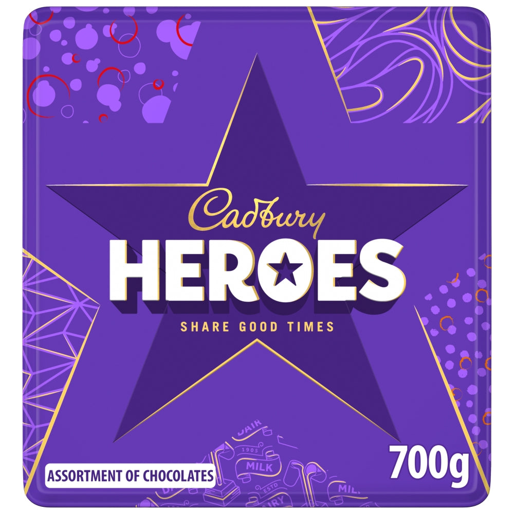 Cadbury Heroes Chocolate Tin 700g