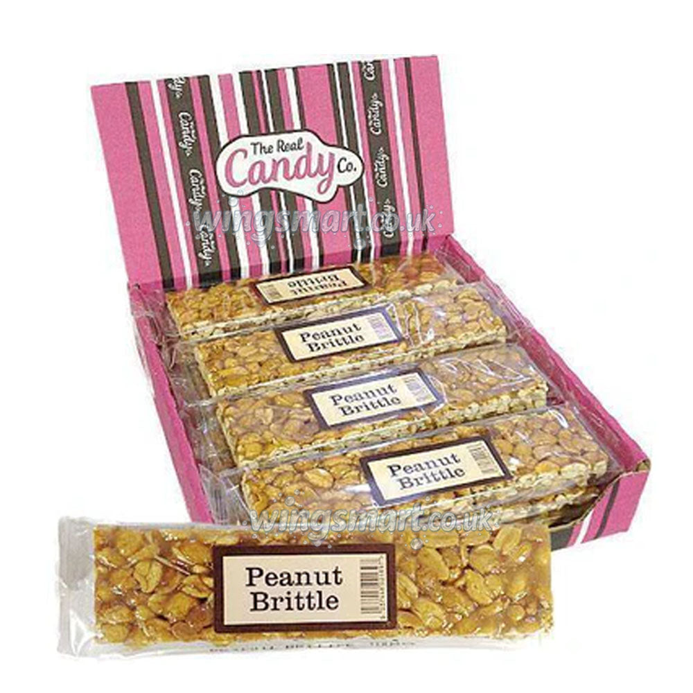 Candy Co Traditional Sweet Treat Bars– Nougat, Fudge, Coconut Ice, Peanut Brittle & Classic British Confectionery Range