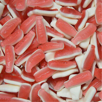 Candy King Pink & White Milkshake Bottles