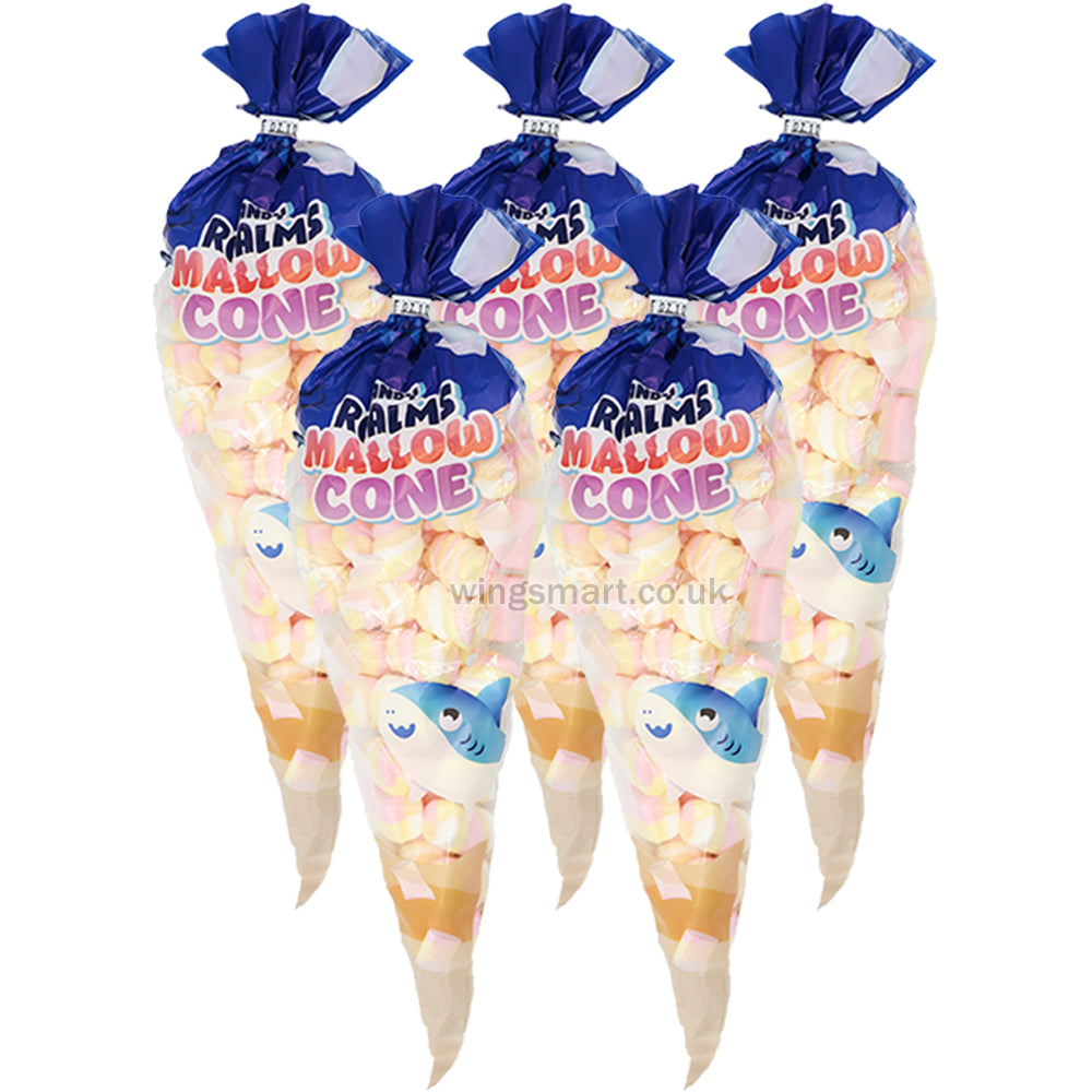Candy Realms Mallow Mix Cone Bag 125g