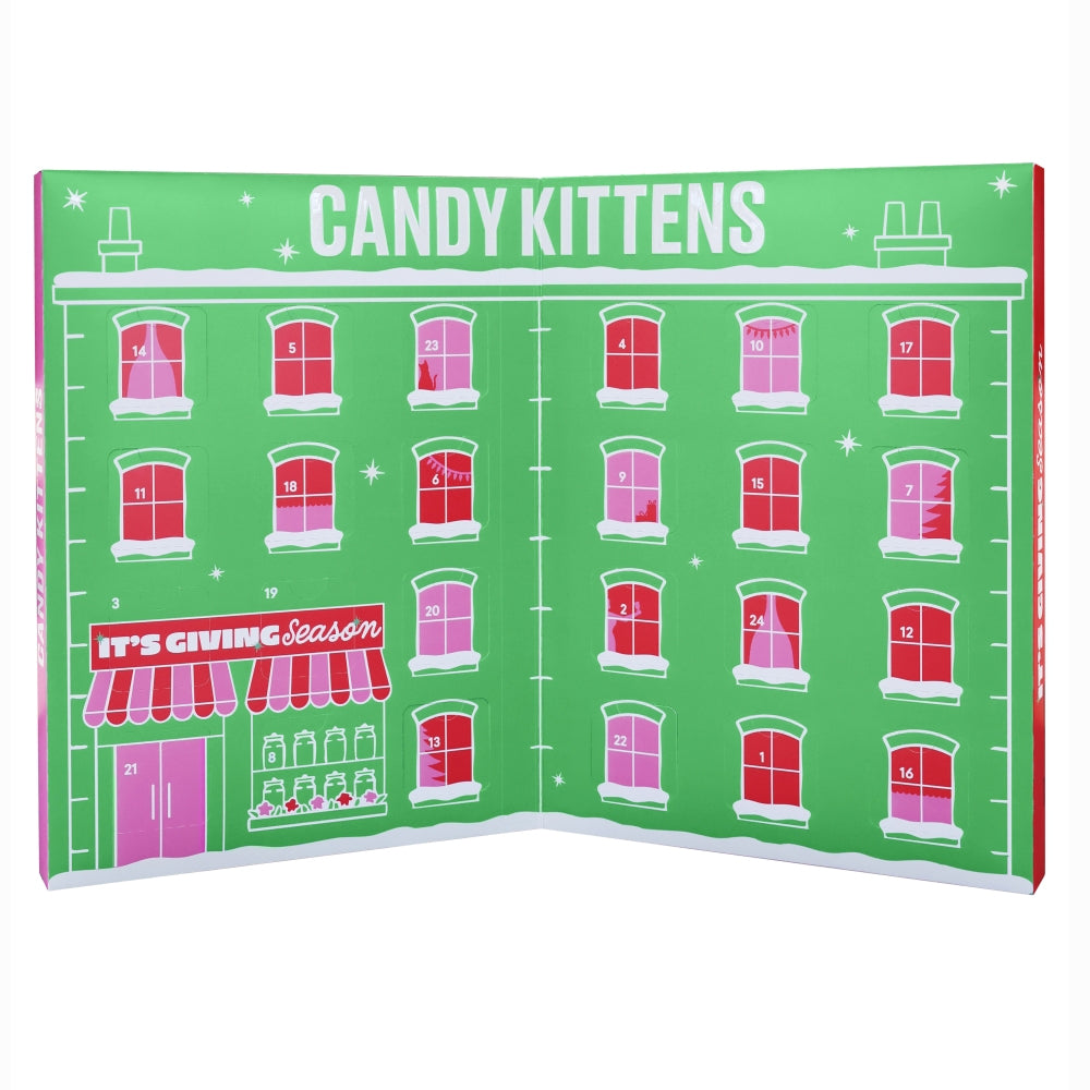 Candy Kittens It's Giving Season 24 Days of Gourmet Sweets Advent Calendar 264g