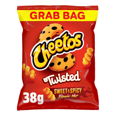 Cheetos Twisted Sweet & Spicy Grab Bag Crisps 38g