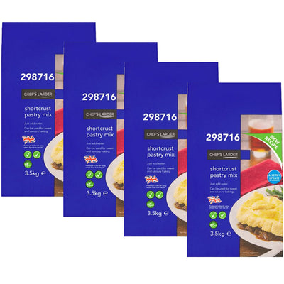 Chef's Larder Shortcrust Pastry Mix 3.5kg (1, 2 or 4 Packs)