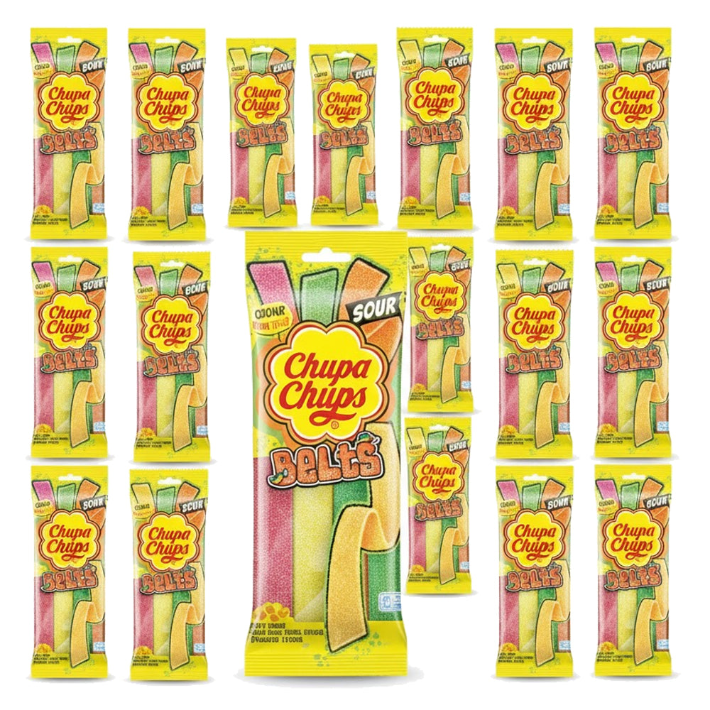 Chupa Chups Sour Mixed Belts 90g