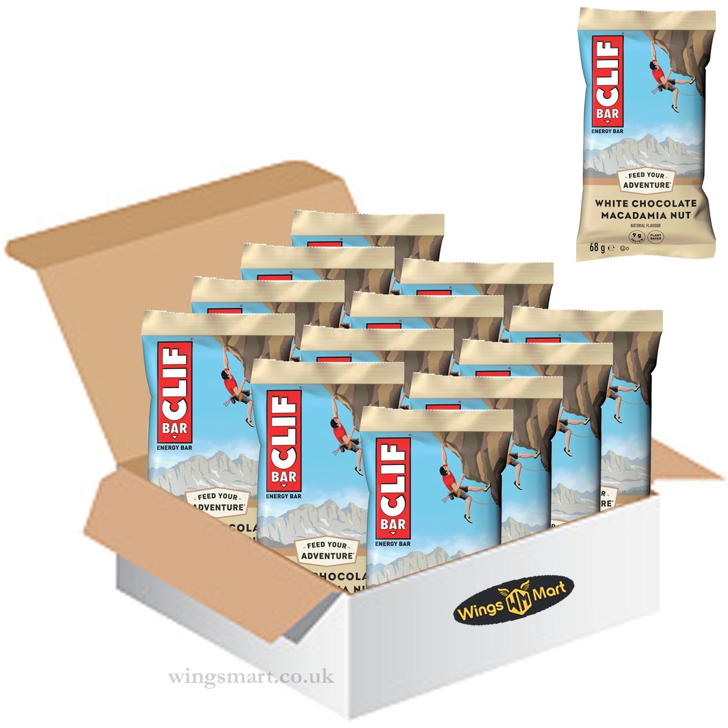 Clif Bar Energy Bars Assorted Varieties 68g