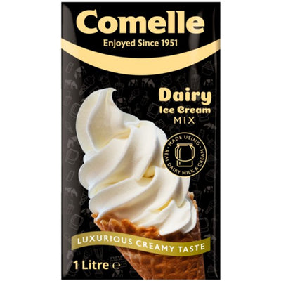 Comelle Dairy Ice Cream Mix Luxurious Creamy Taste 1L Super Creamy Dessert Mix