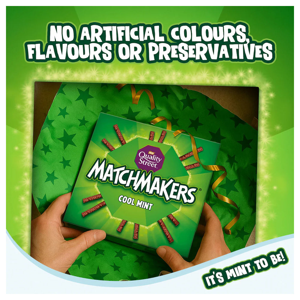 Quality Street Matchmakers Cool Mint Chocolate Box 120g(3 Packs)