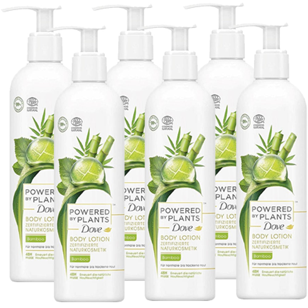 Dove Soothing Bamboo Body Lotion Pump 250ml (Pack of 6)