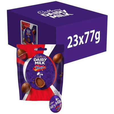 Cadbury Dairy Milk & Daim Mini Chocolate Eggs Bag 77g