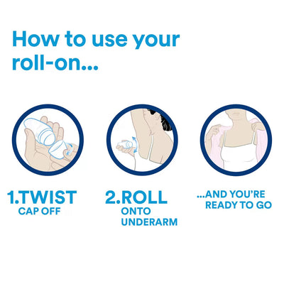 Dove Roll-On Deodorant 6 Pack – 48hr Protection | 50ml Each