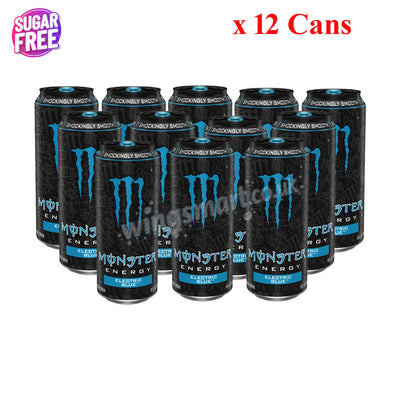 Monster Energy Drink 473ml – Electric Blue, Dreamsicle, Viking Berry, Guava & Java Irish Creme